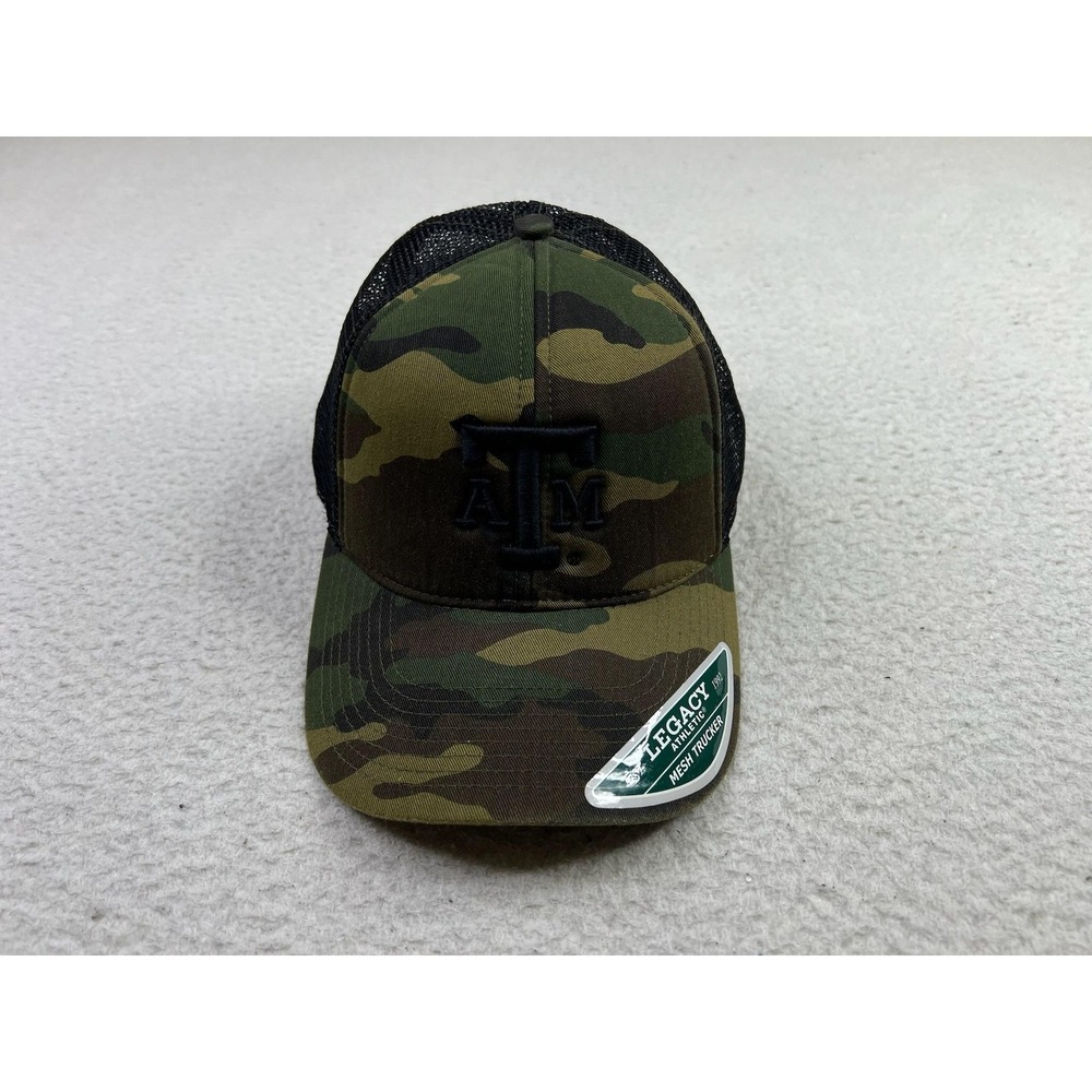 Texas A&M Aggies Hat Cap Snap Back Mens One Size Camo NCAA Football Legacy